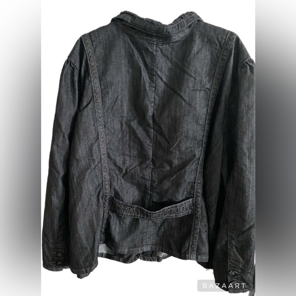 NWOT Catherines Liz & Me Jacket, Dark wash, Denim, Plus Sz 4x, 30W, 32W - Picture 8 of 11